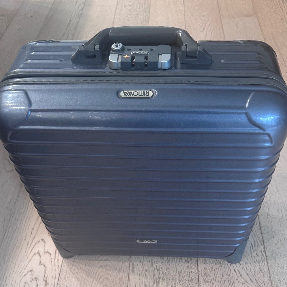 RIMOWA BUSINESS TROLLEY SALSA DELUXE 25L EDITION RARE PRE LOUIS VUITTON GREY